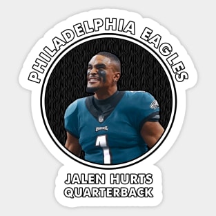 JALEN HURTS - QB - PHILADELPHIA EAGLES Sticker